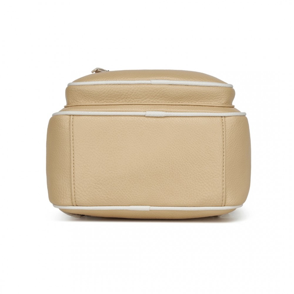 Miss Lulu Ruksak - malý s crossbody popruhom, žltý