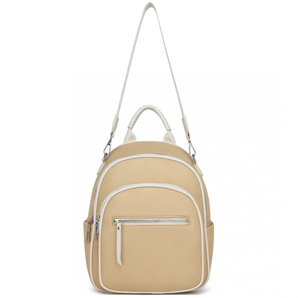 Miss Lulu Ruksak - malý s crossbody popruhom, žltý