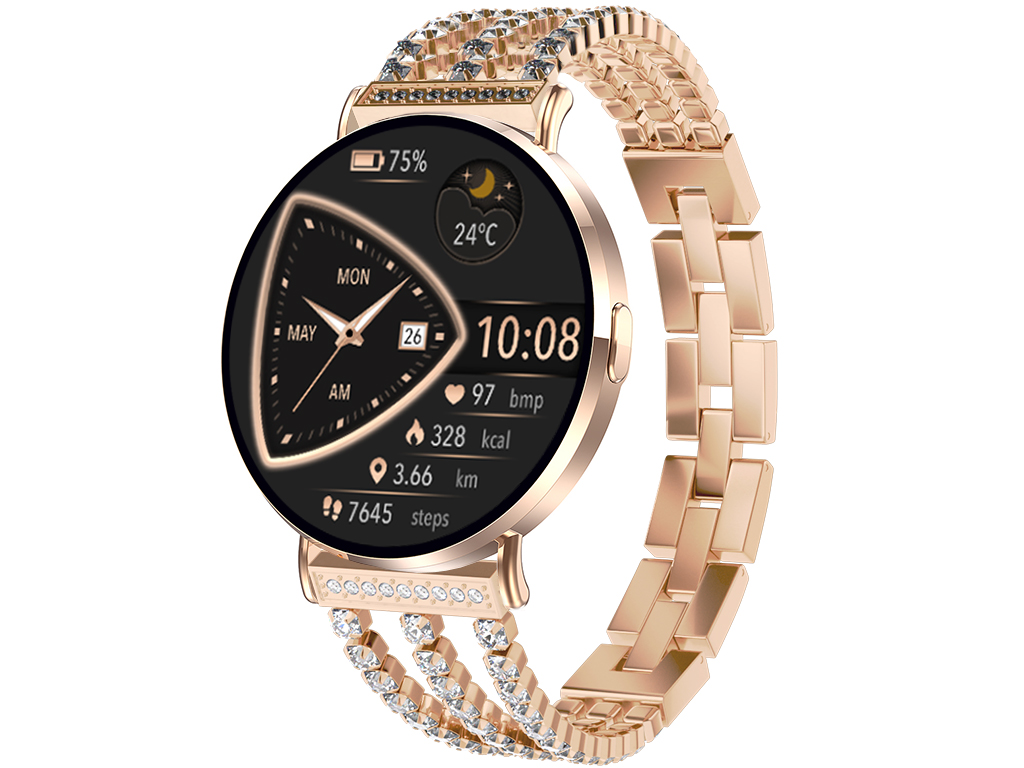 Madvell Elori púdrová zlatá s kovovým remienkom Zira