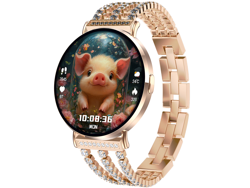 Madvell Elori púdrová zlatá s kovovým remienkom Zira