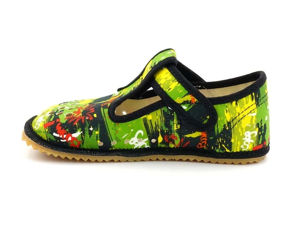 Beda Graffitti BFN 170020/W detské papučky