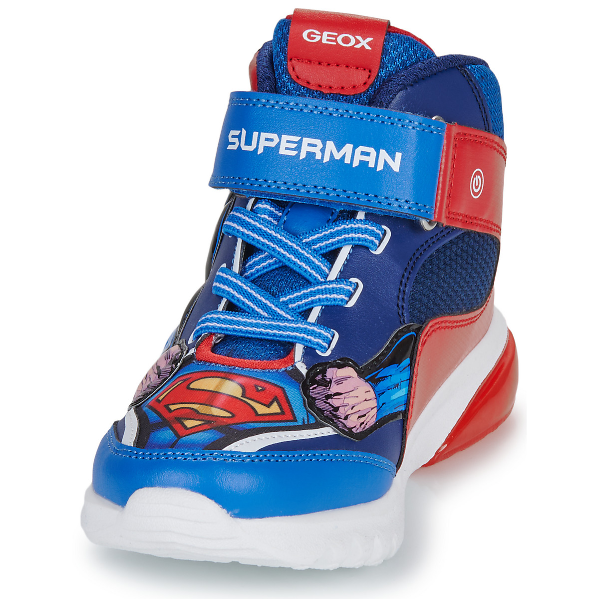 Geox Členkové tenisky J CIBERDRON BOY SUPERMAN Geox