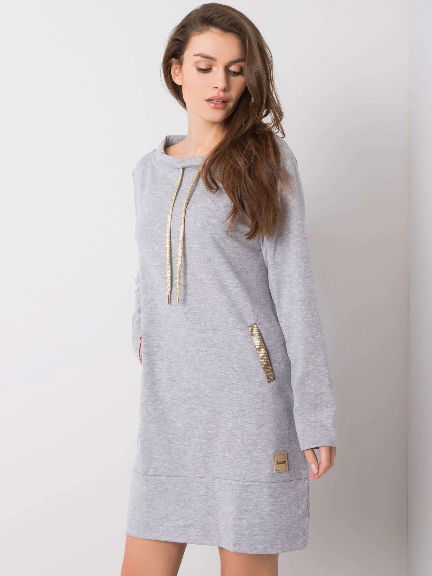 FPrice Šaty RV SK 6067.15X šedá