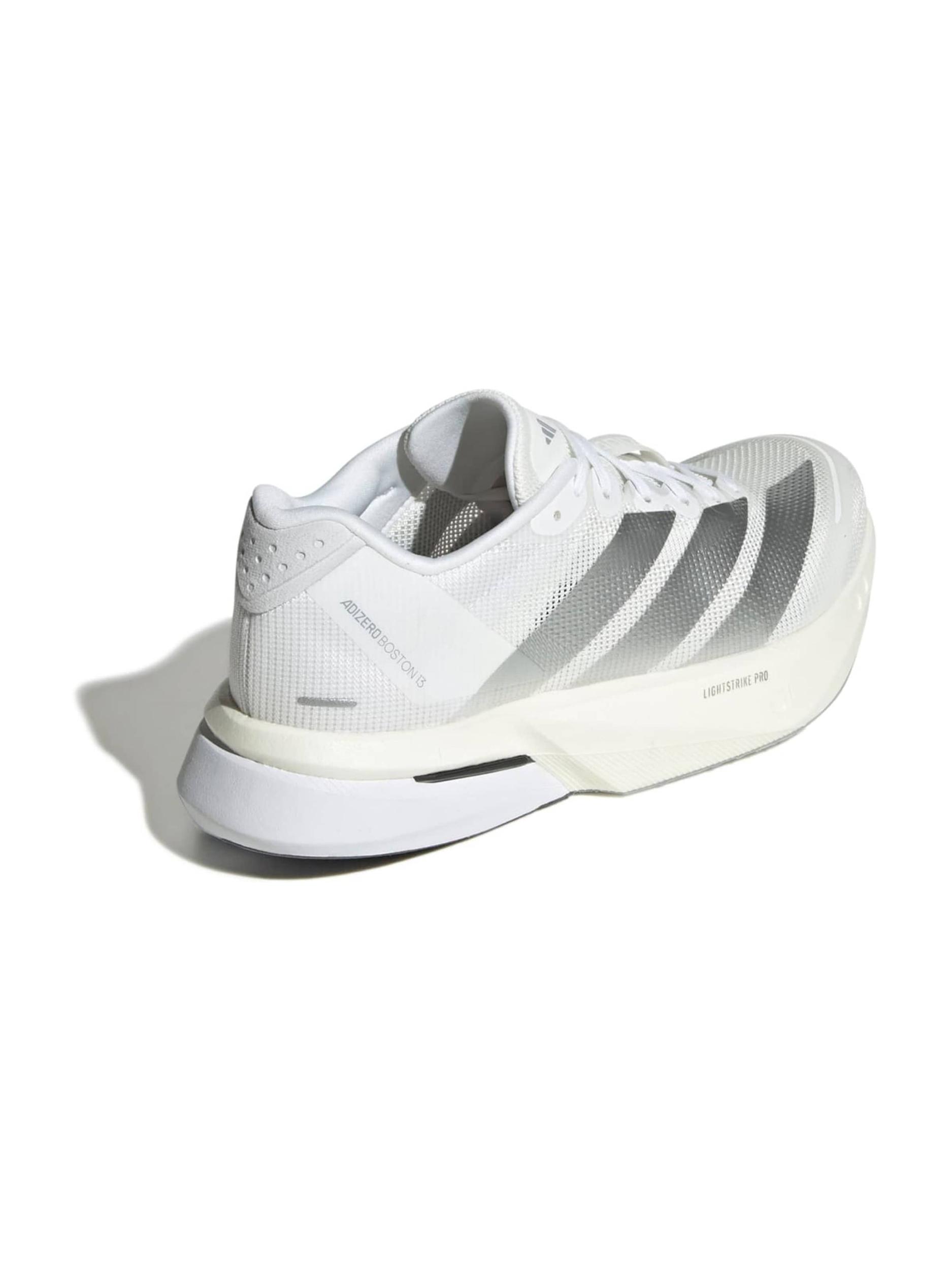 ADIDAS PERFORMANCE Bežecká obuv 'ADIZERO BOSTON 13' striebornosivá / biela