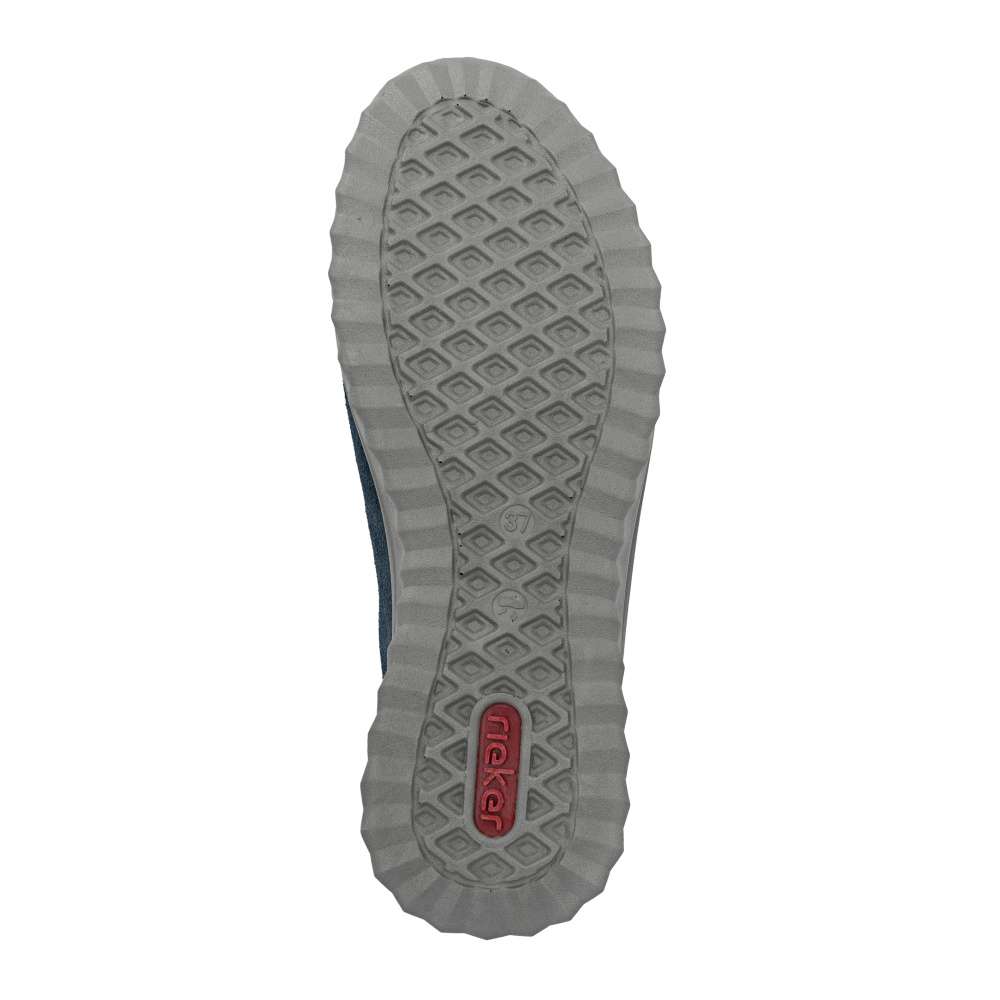 Dámske poltopánky RIEKER 59000-14 modrá W5