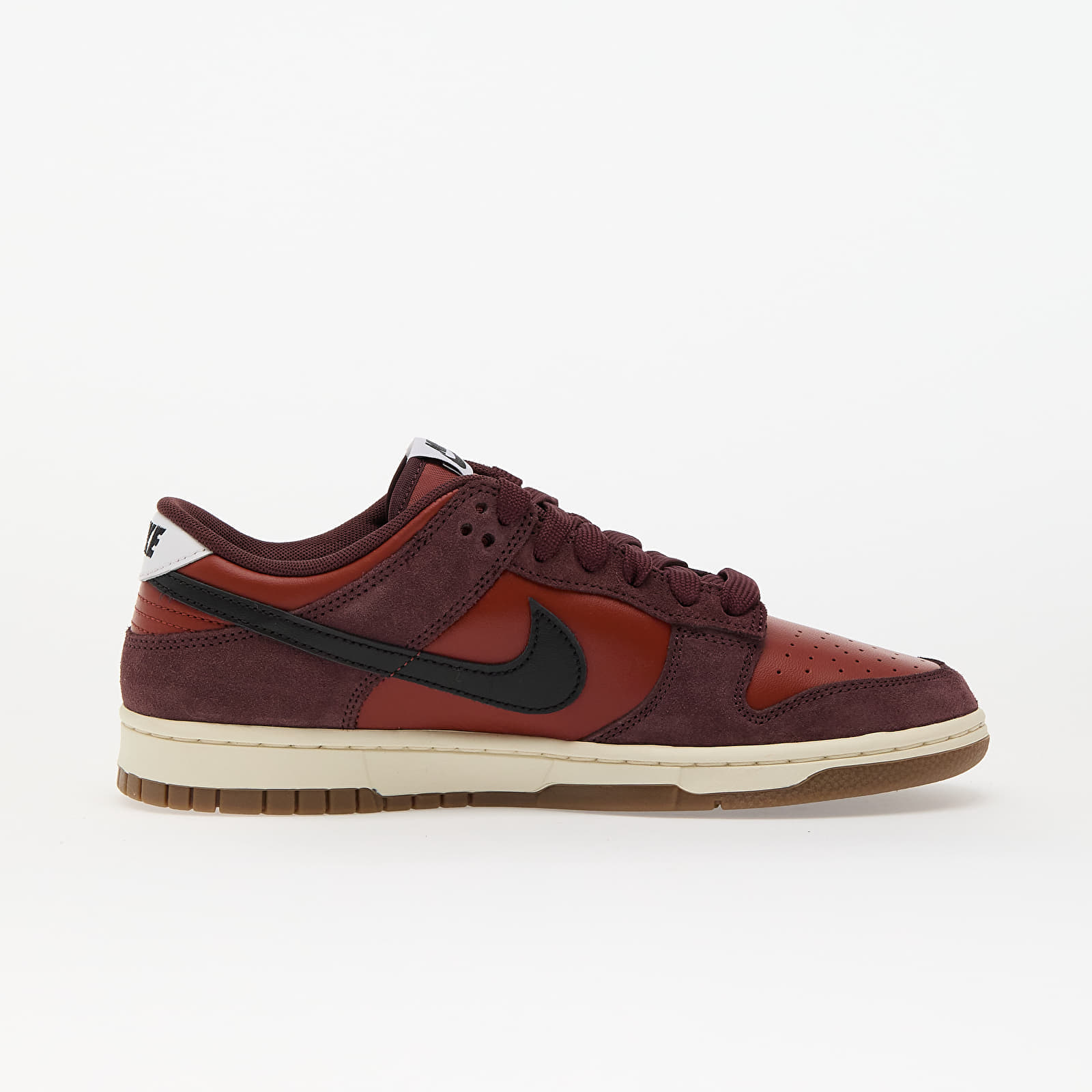 Nike Dunk Low Retro Se Mars Stone/ Black-Burgundy Crush-Coconut Milk-Gum Dk Brown-White