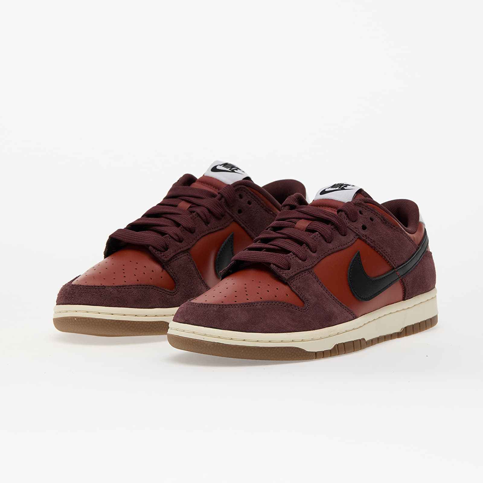 Nike Dunk Low Retro Se Mars Stone/ Black-Burgundy Crush-Coconut Milk-Gum Dk Brown-White