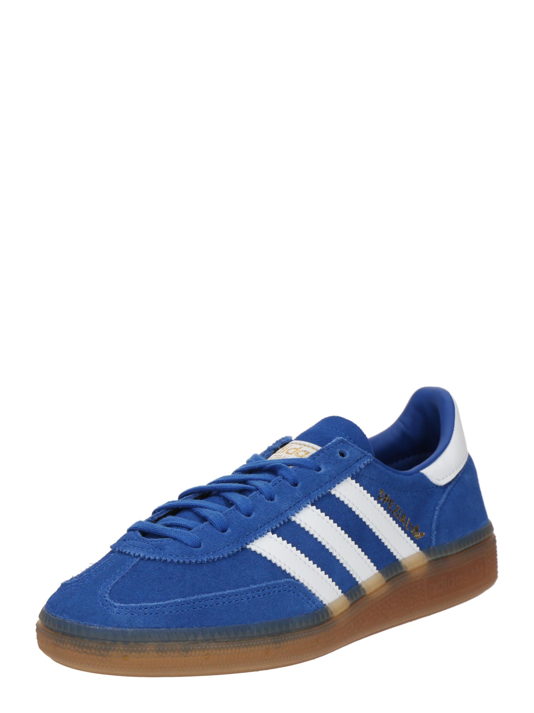 ADIDAS ORIGINALS Tenisky 'HANDBALL SPEZIAL' modrá / zlatá / biela