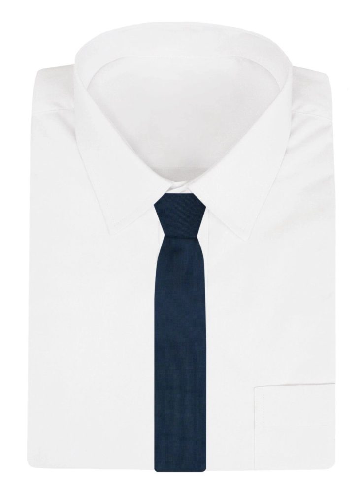 Tmavomodrá pánska kravata Alties