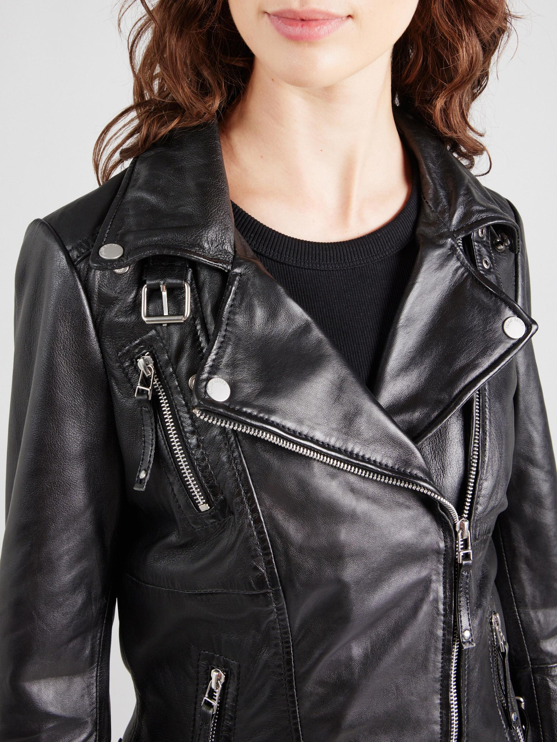 FREAKY NATION Prechodná bunda 'BikerPrincess' čierna