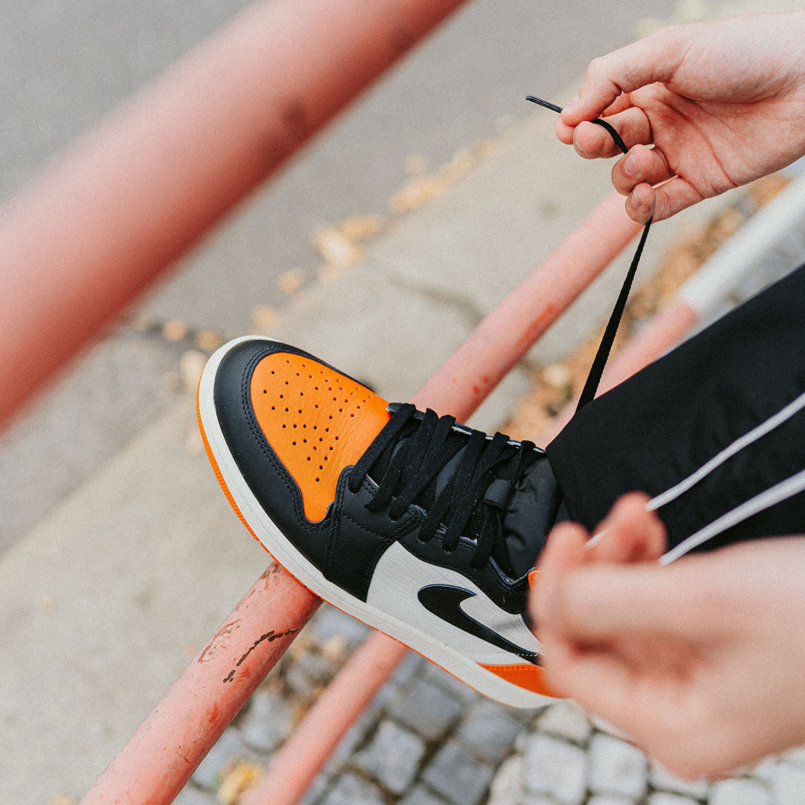 Air Jordan 1 Retro High OG "Shattered Backboard" (DZ5485-008) Black/ Black-Sail-Starfish
