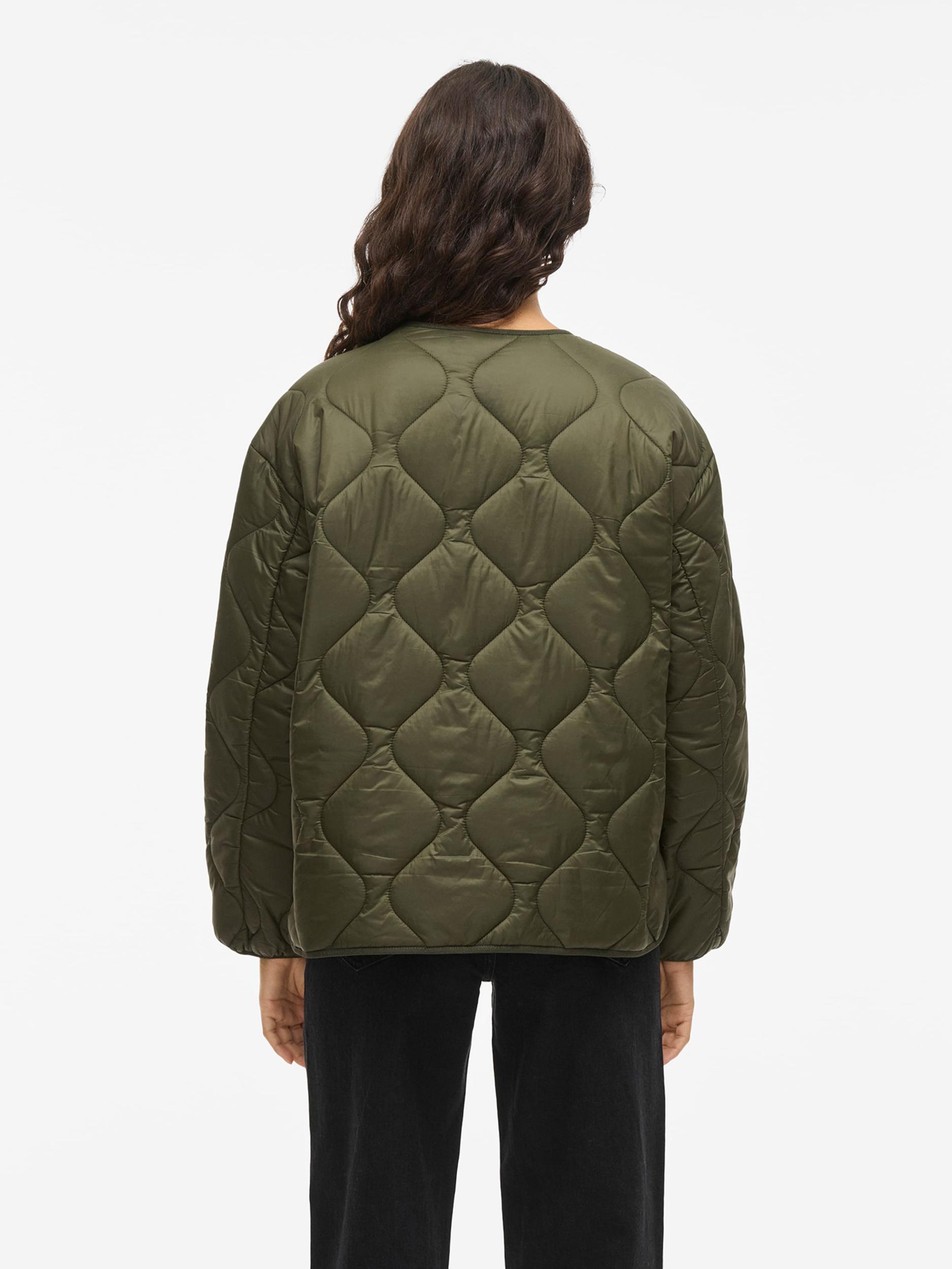 VILA Prechodná bunda 'VIDUNE' olivová