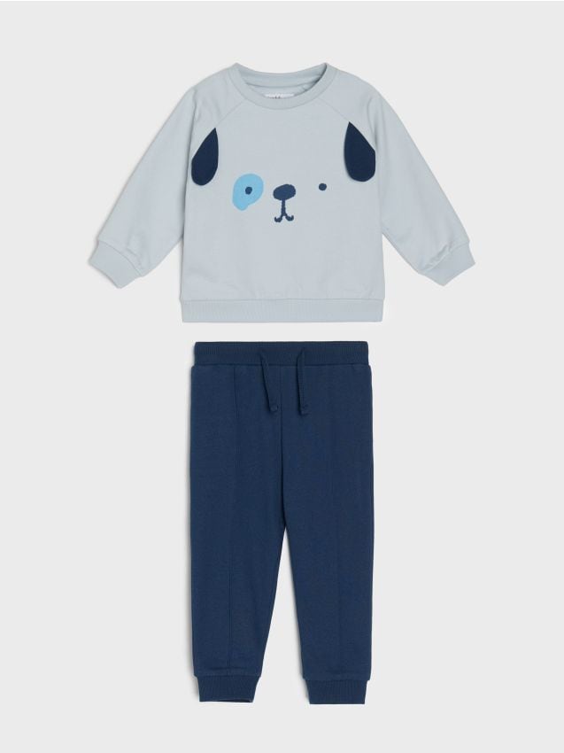 Sinsay - Súprava mikiny a nohavíc - viacfarebná