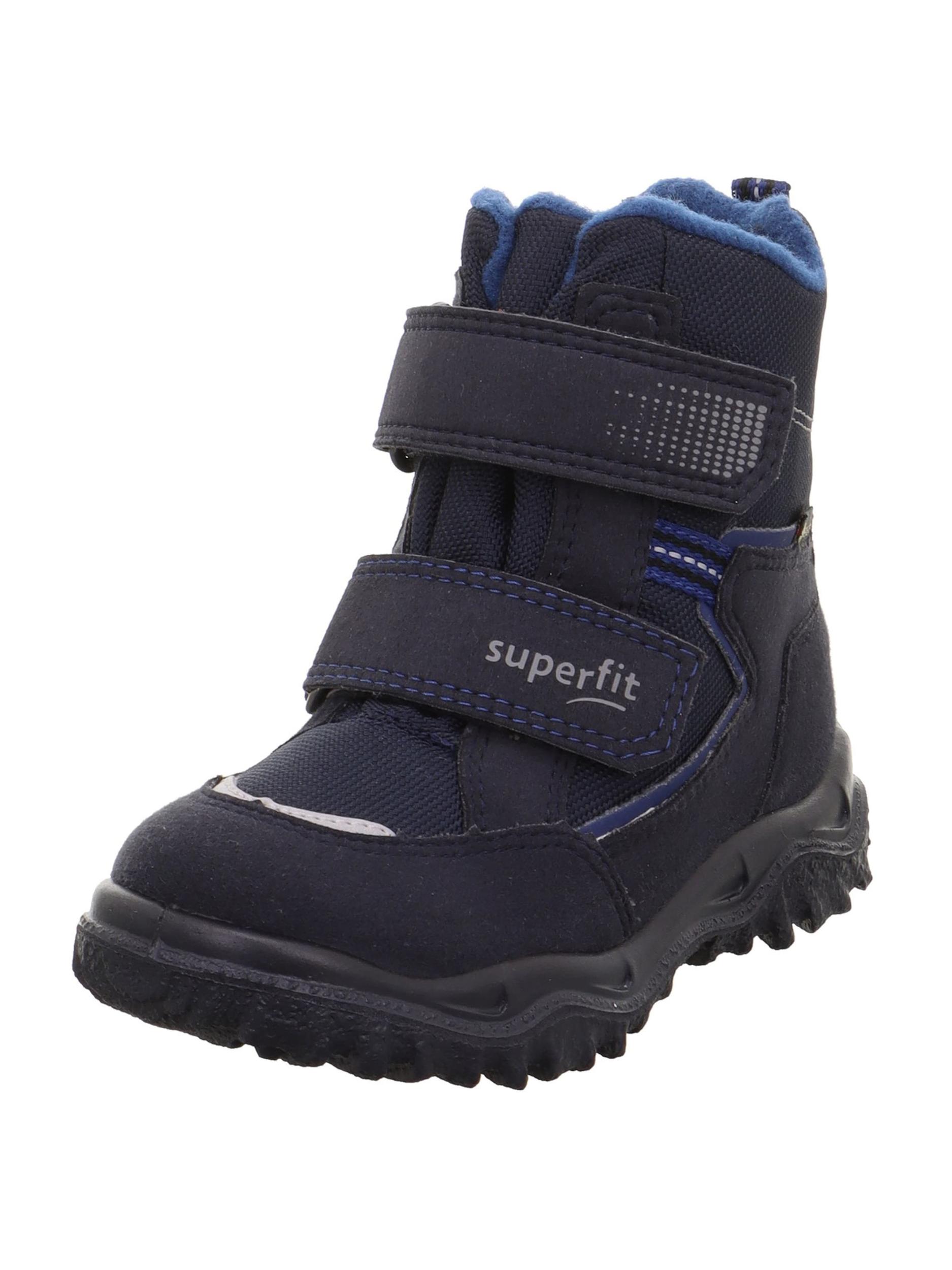 SUPERFIT Snehule 'HUSKY' modrá / námornícka modrá / sivá