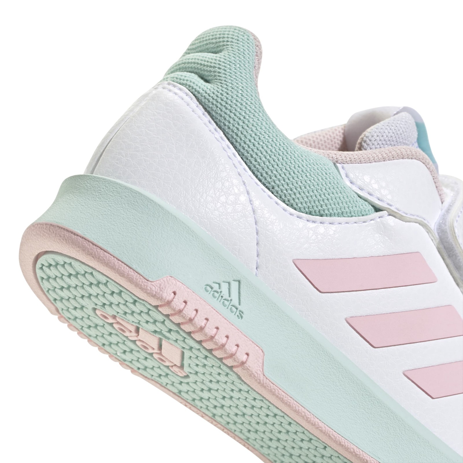 adidas Performance adidas Tensaur Hook and Loop Shoes FTWWHT/CLPINK/SEFLAQ
