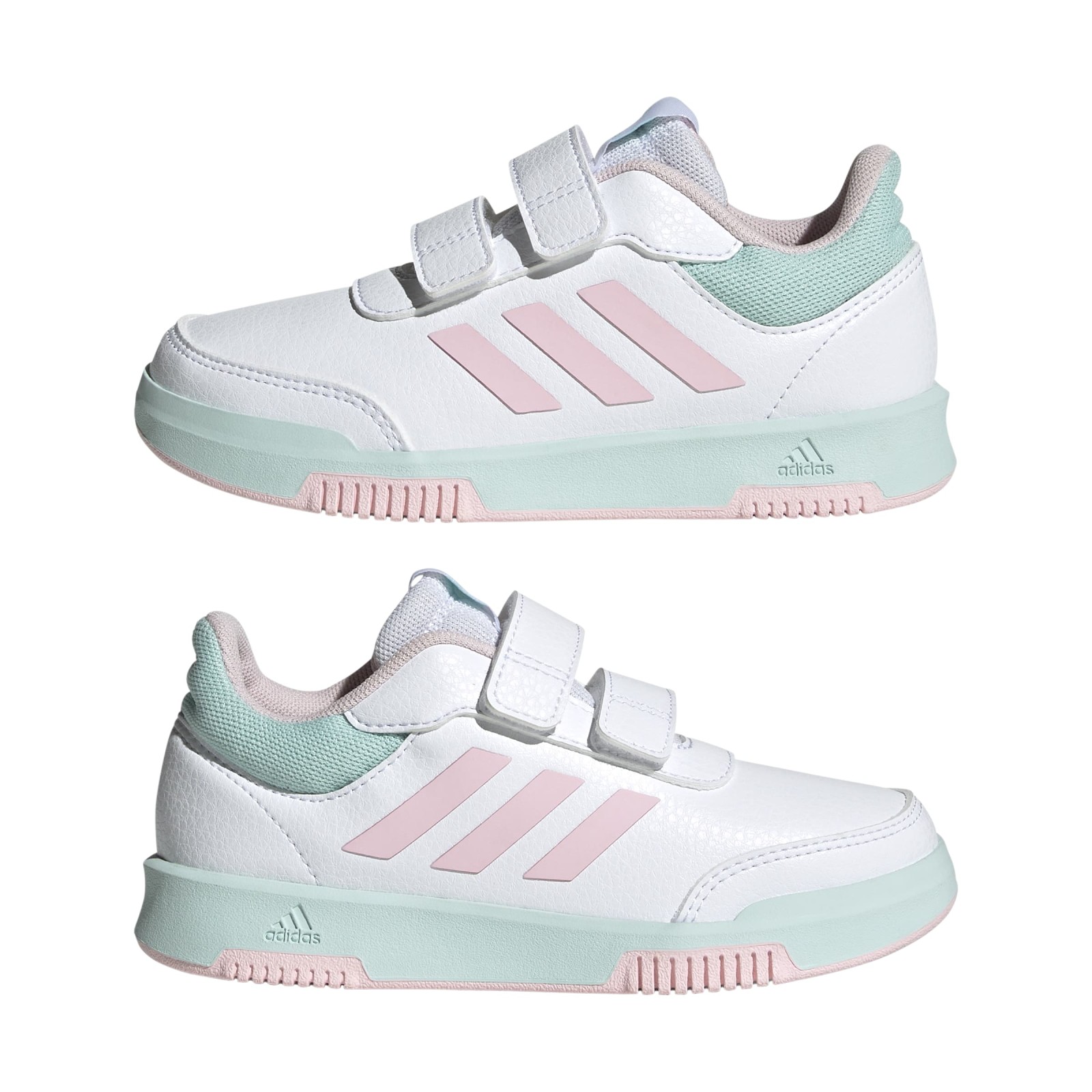 adidas Performance adidas Tensaur Hook and Loop Shoes FTWWHT/CLPINK/SEFLAQ