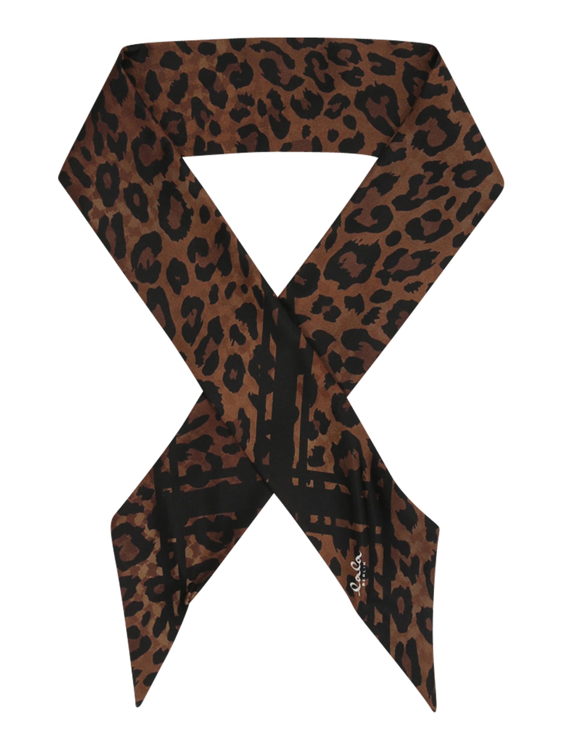 Lala Berlin Šatka 'Twilly Tao' hnedá / čierna