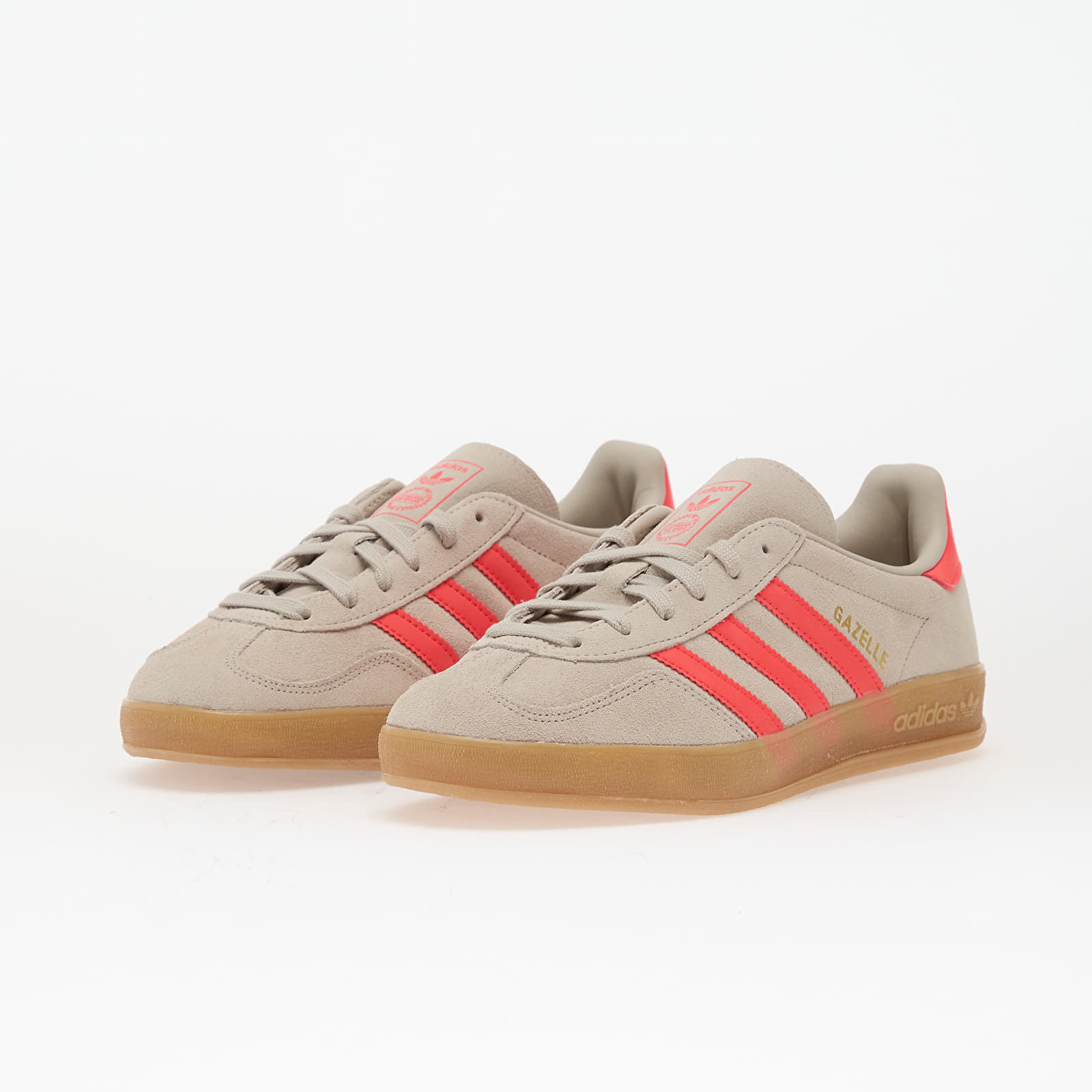 adidas Originals adidas Gazelle Indoor Wonder Aluminium/ Lucid Red/ Ftw White