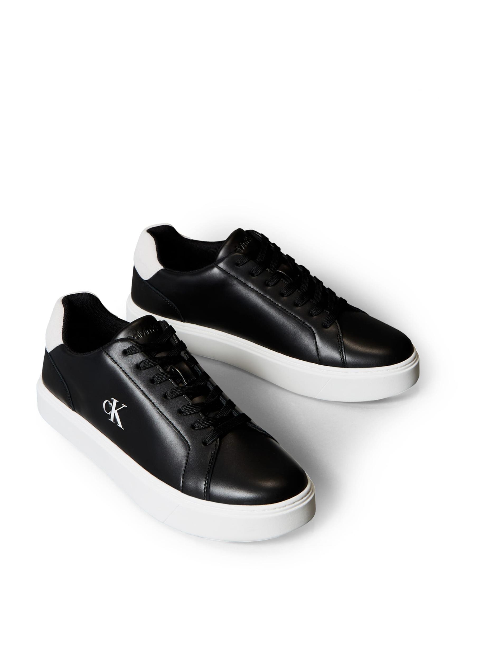 Calvin Klein Nízke tenisky 'Classic' čierna / biela