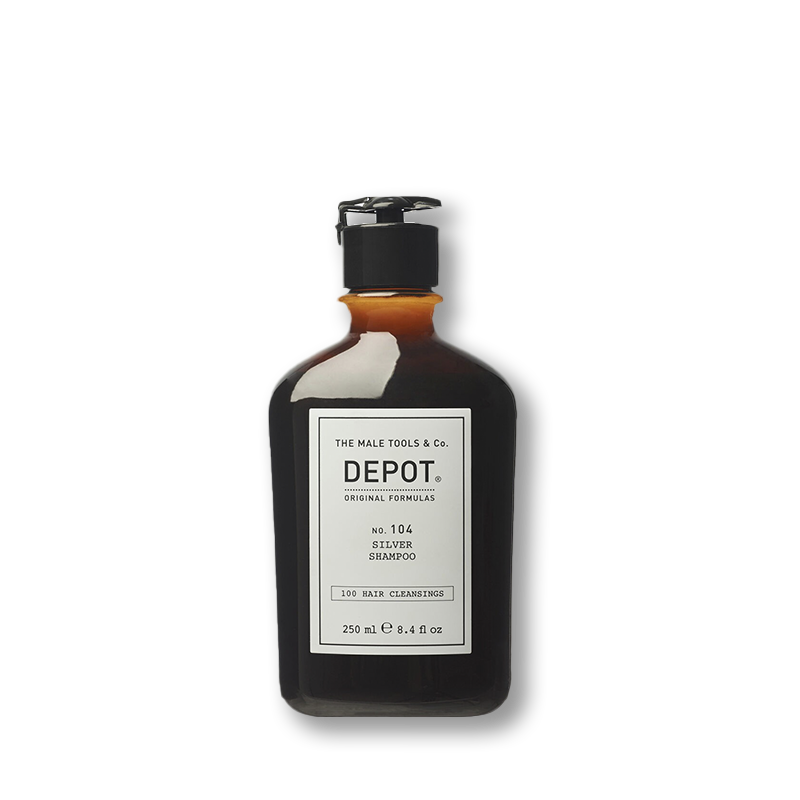 DEPOT - The Male Tools & Co. Depot špeciálny šampón na sivé, biele alebo odfarbené vlasy NO.104 250ml