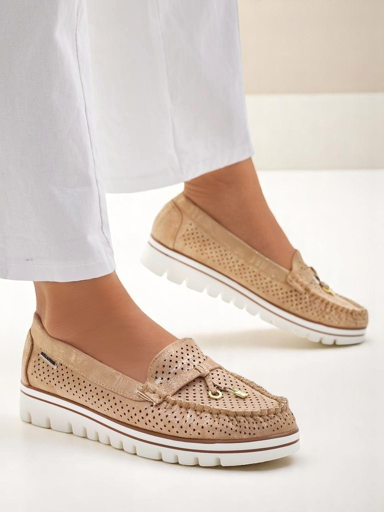 Resti Ladies' perforated moccasins Elissas