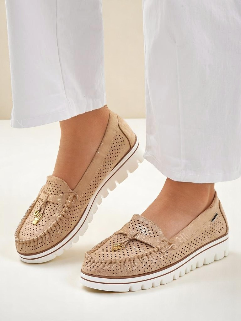 Resti Ladies' perforated moccasins Elissas