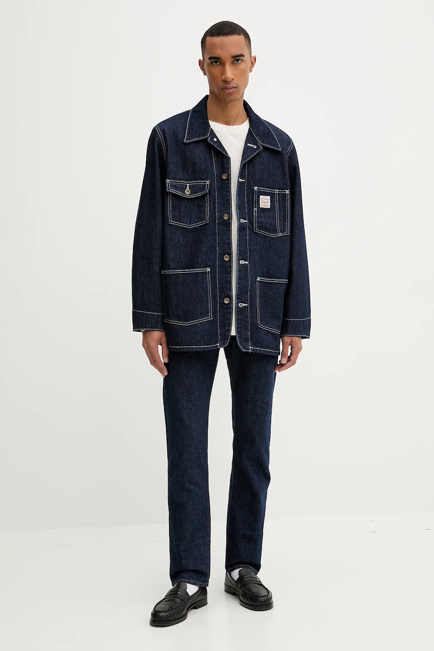 Bavlnené tričko s dlhým rukávom Levi's