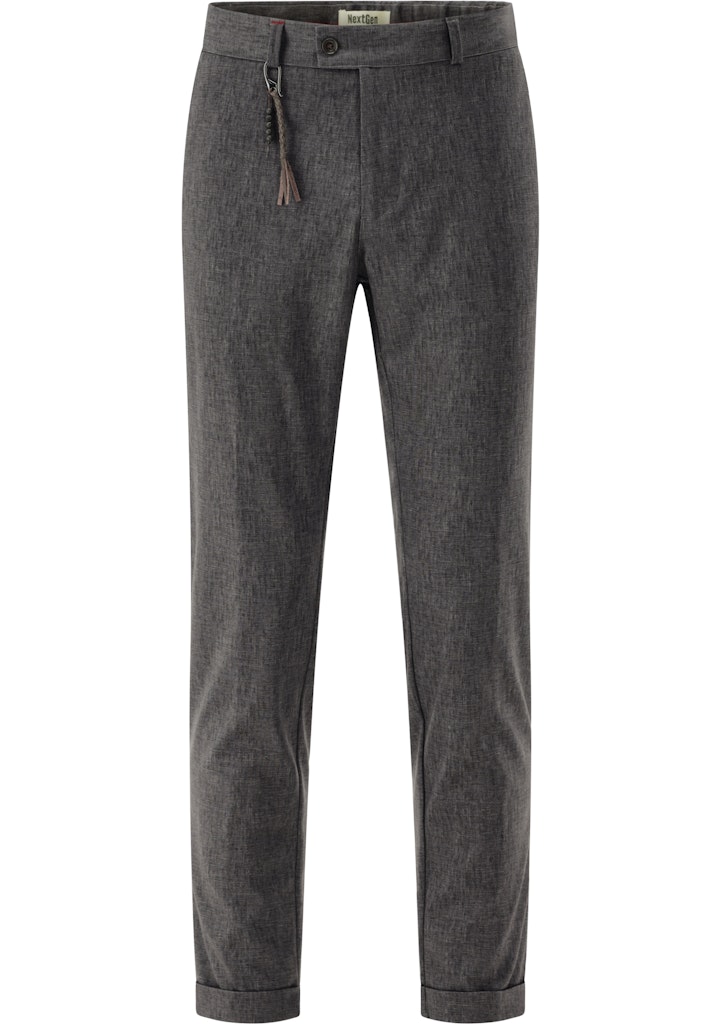 Pánske tmavosivé Jersey nohavice CLUB OF GENTS slim fit