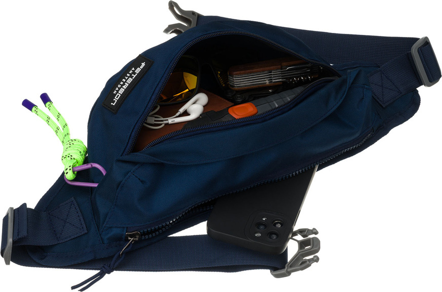 Peterson Tmavomodrá športová a priestranná ľadvinka PTN SWY-02