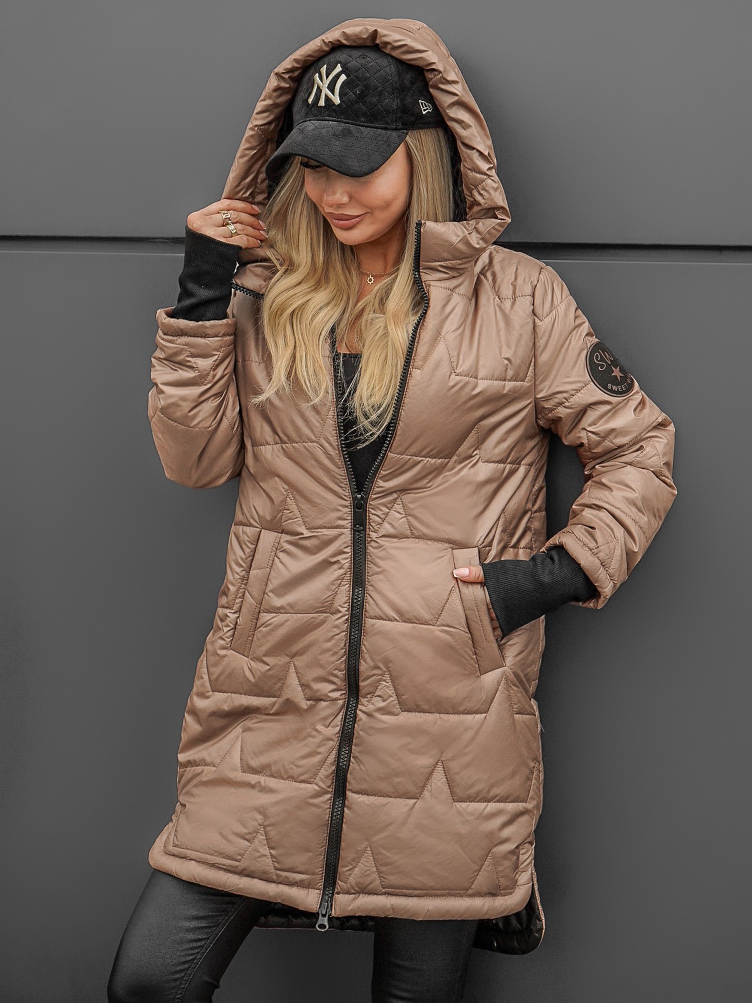 Fashionweek Dámska prešívaná prechodná bunda IT-MANDISA