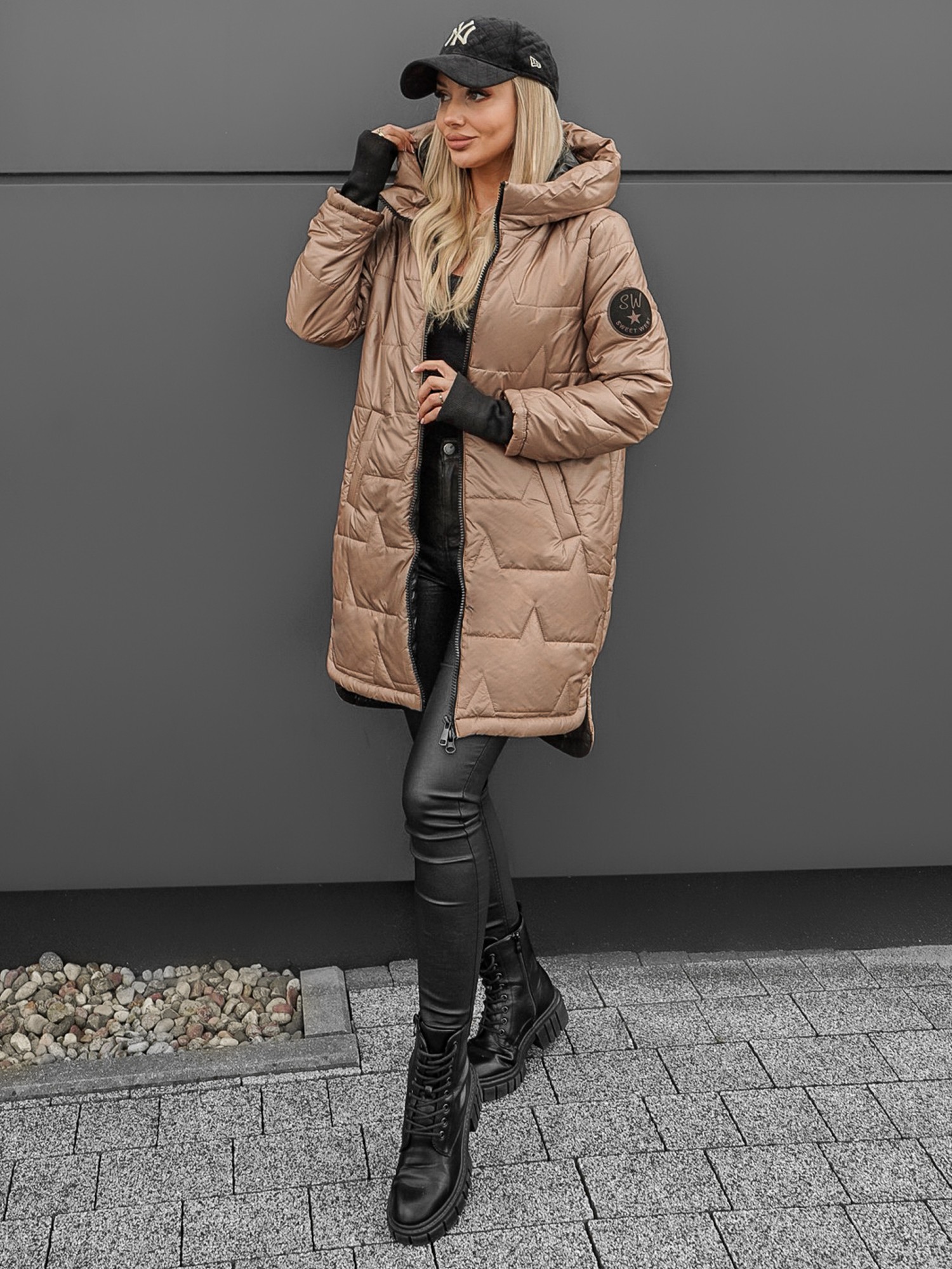 Fashionweek Dámska prešívaná prechodná bunda IT-MANDISA