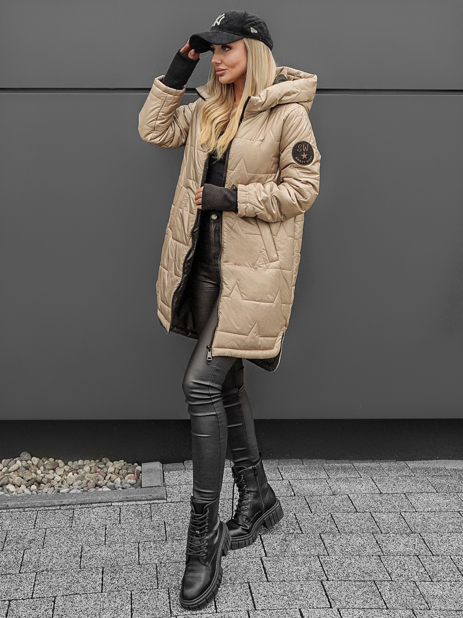 Fashionweek Dámska prešívaná prechodná bunda IT-MANDISA