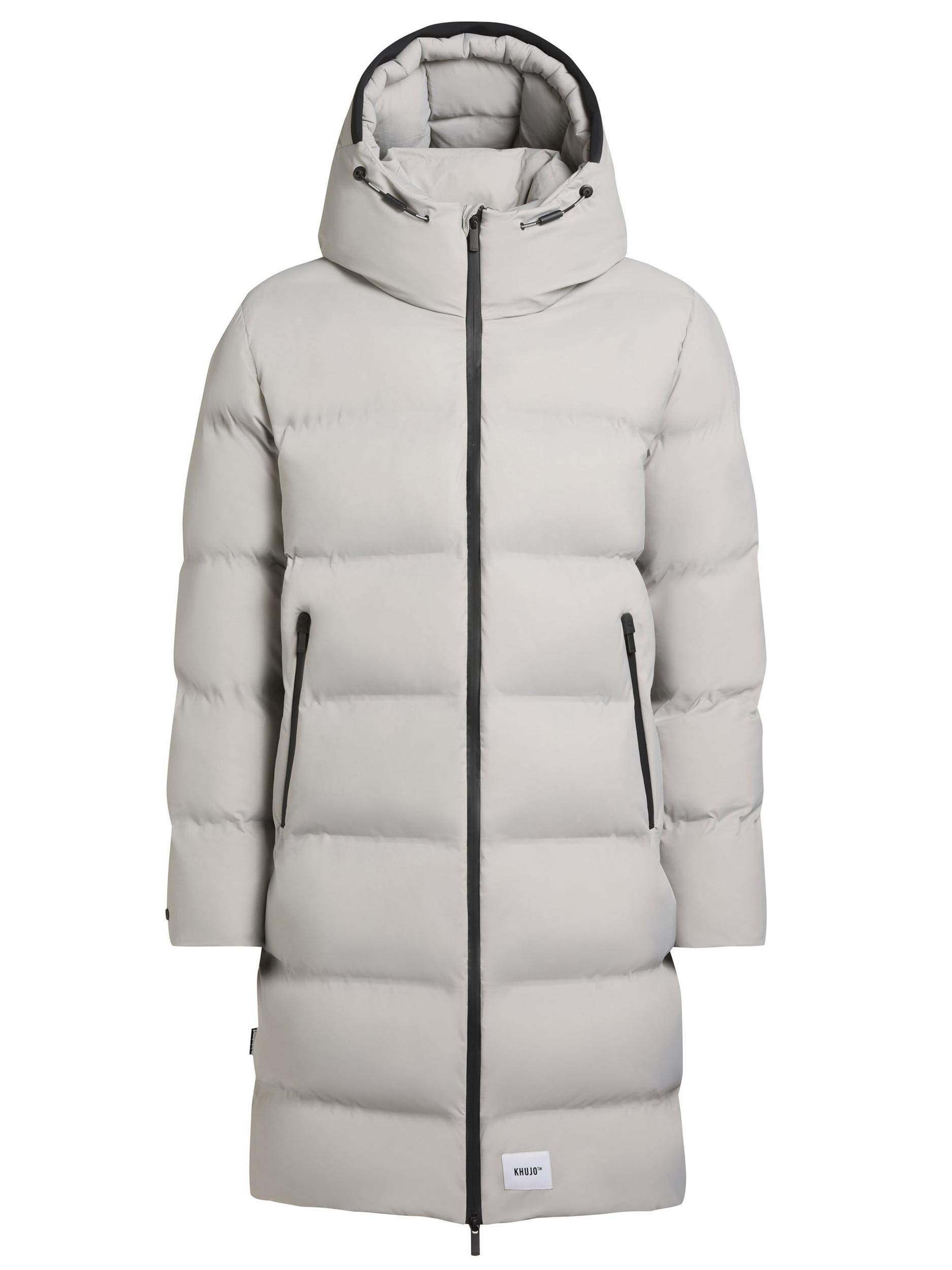 khujo Zimný kabát 'Caius2' svetlosivá