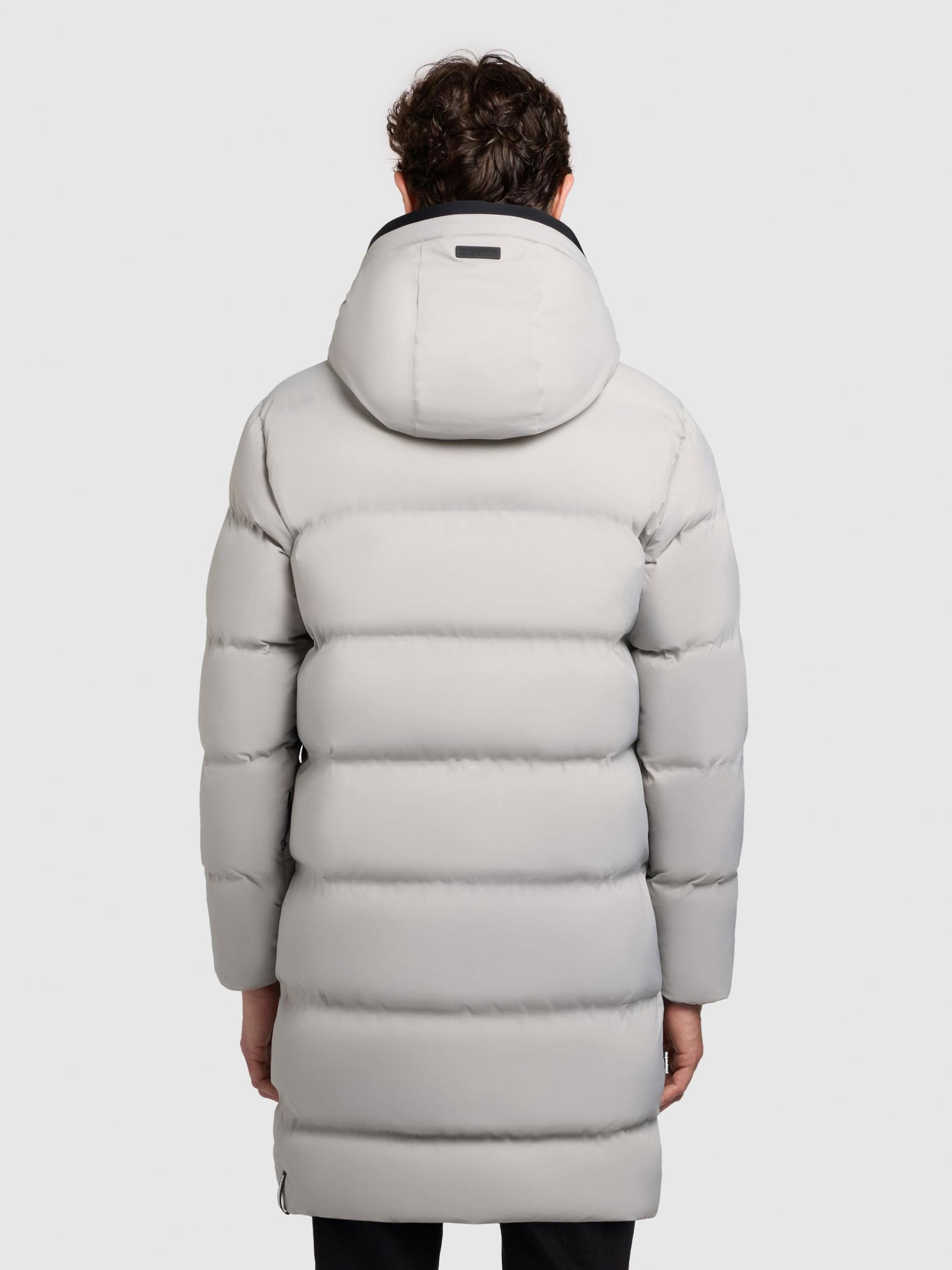 khujo Zimný kabát 'Caius2' svetlosivá