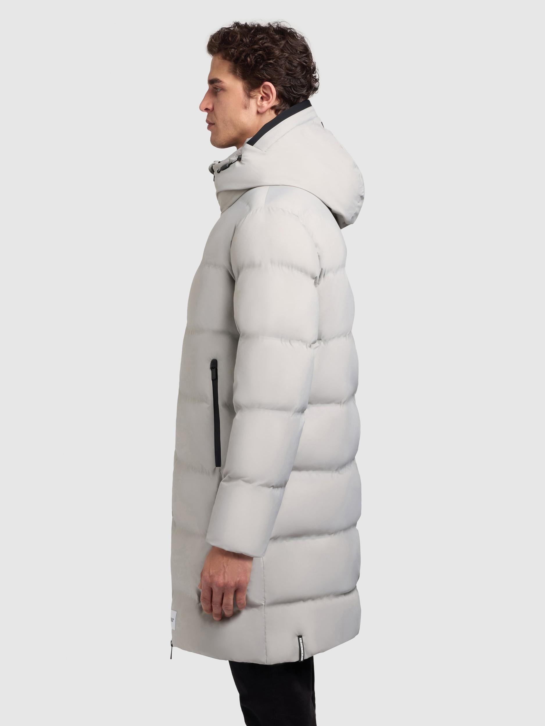 khujo Zimný kabát 'Caius2' svetlosivá