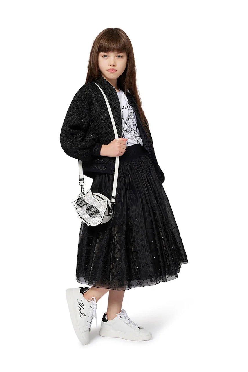 Detské kožené tenisky Karl Lagerfeld