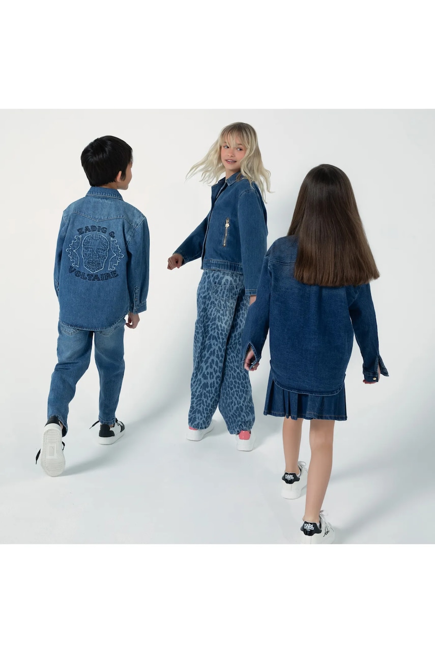 Detské kožené tenisky Karl Lagerfeld