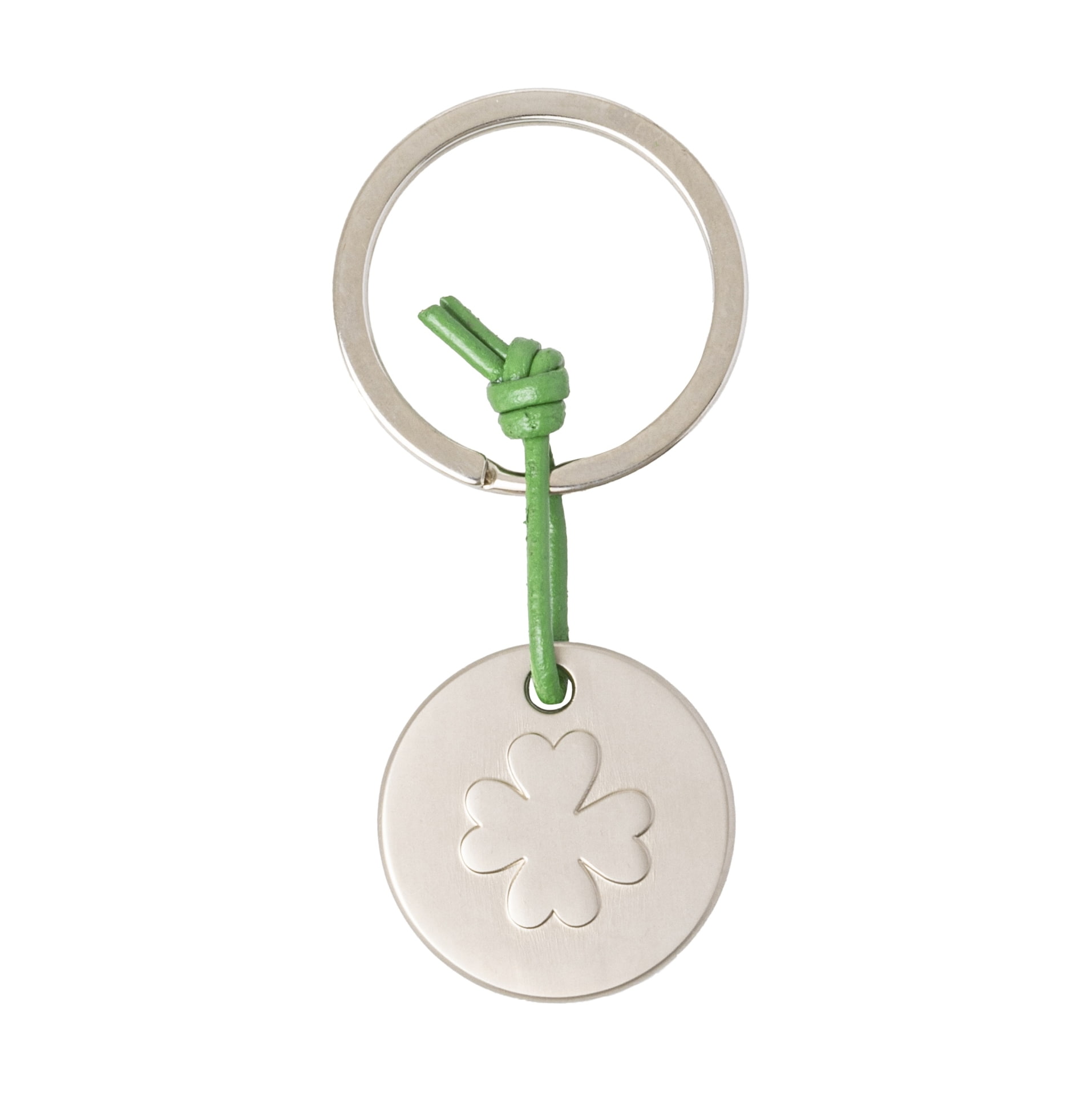 räder Kovová kľúčenka Cloverleaf Silver