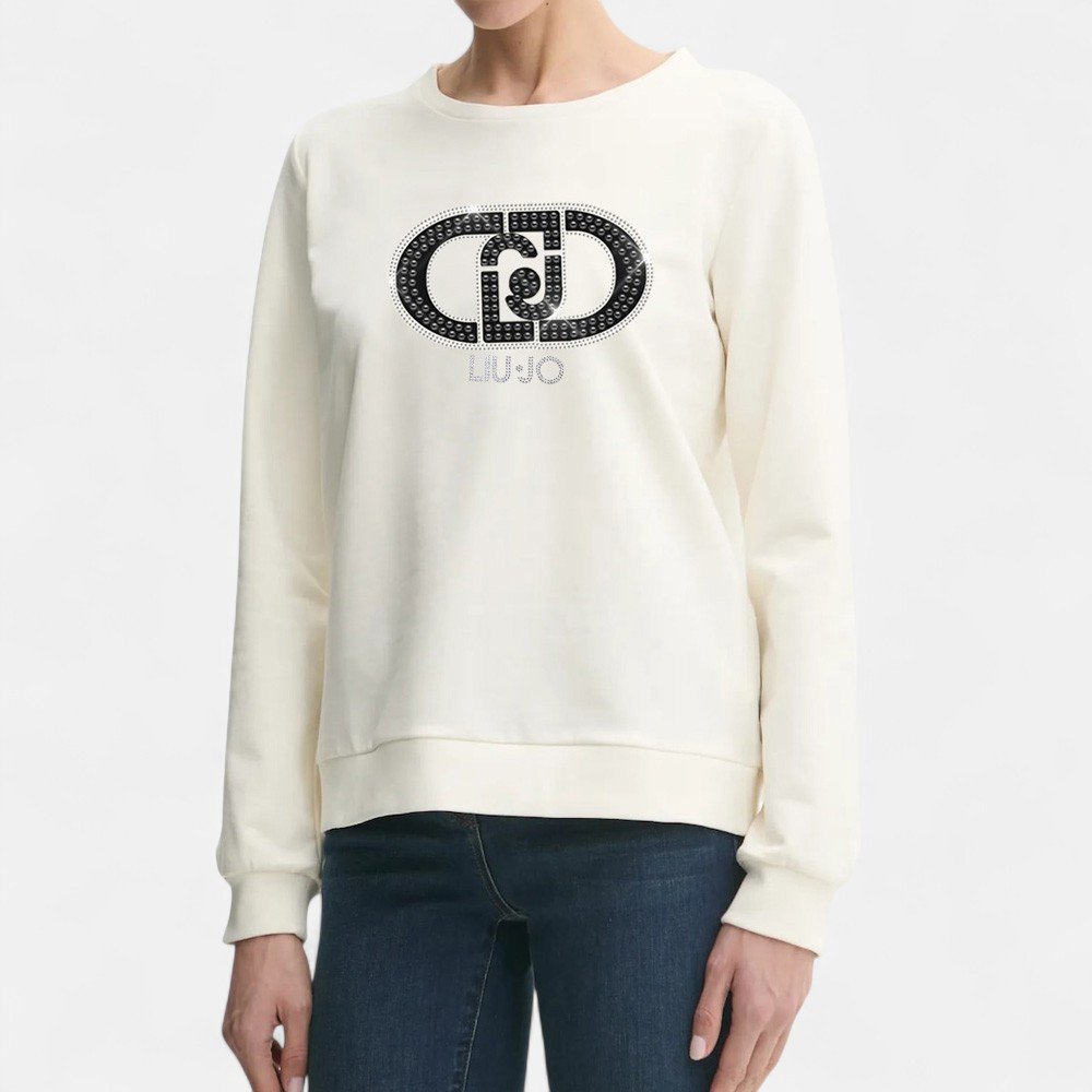 Liu Jo | Dámská smetanově bílá mikina Liu.Jo 56318