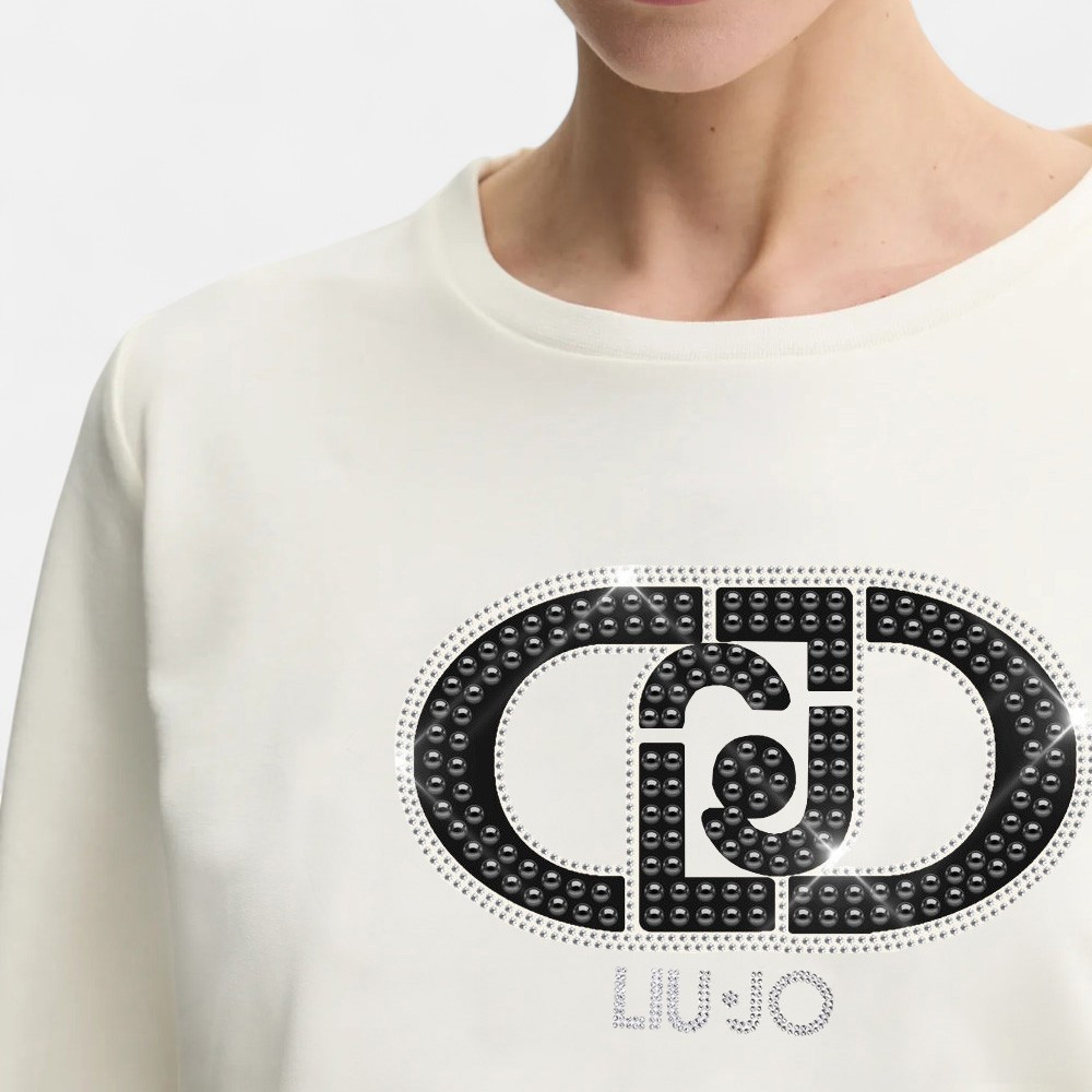 Liu Jo | Dámská smetanově bílá mikina Liu.Jo 56318