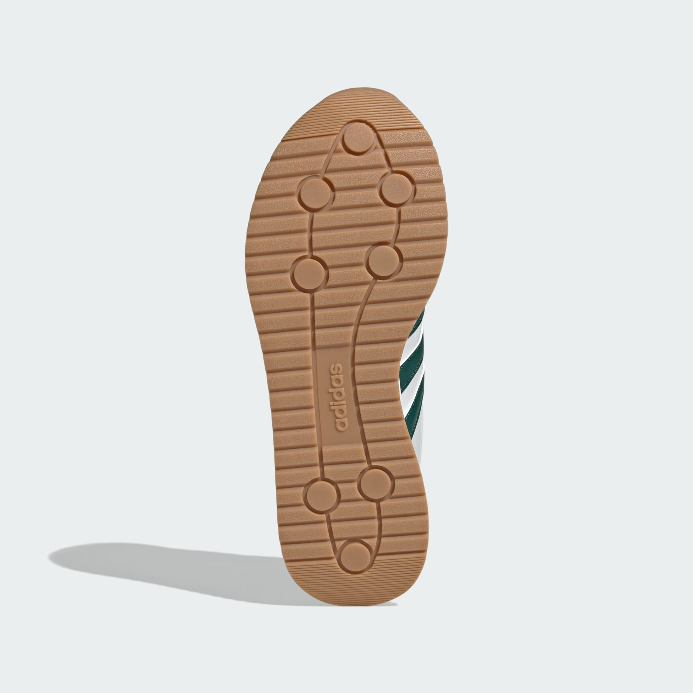 ADIDAS SPORTSWEAR Nízke tenisky 'Run 70S' kamenná / tmavozelená / biela