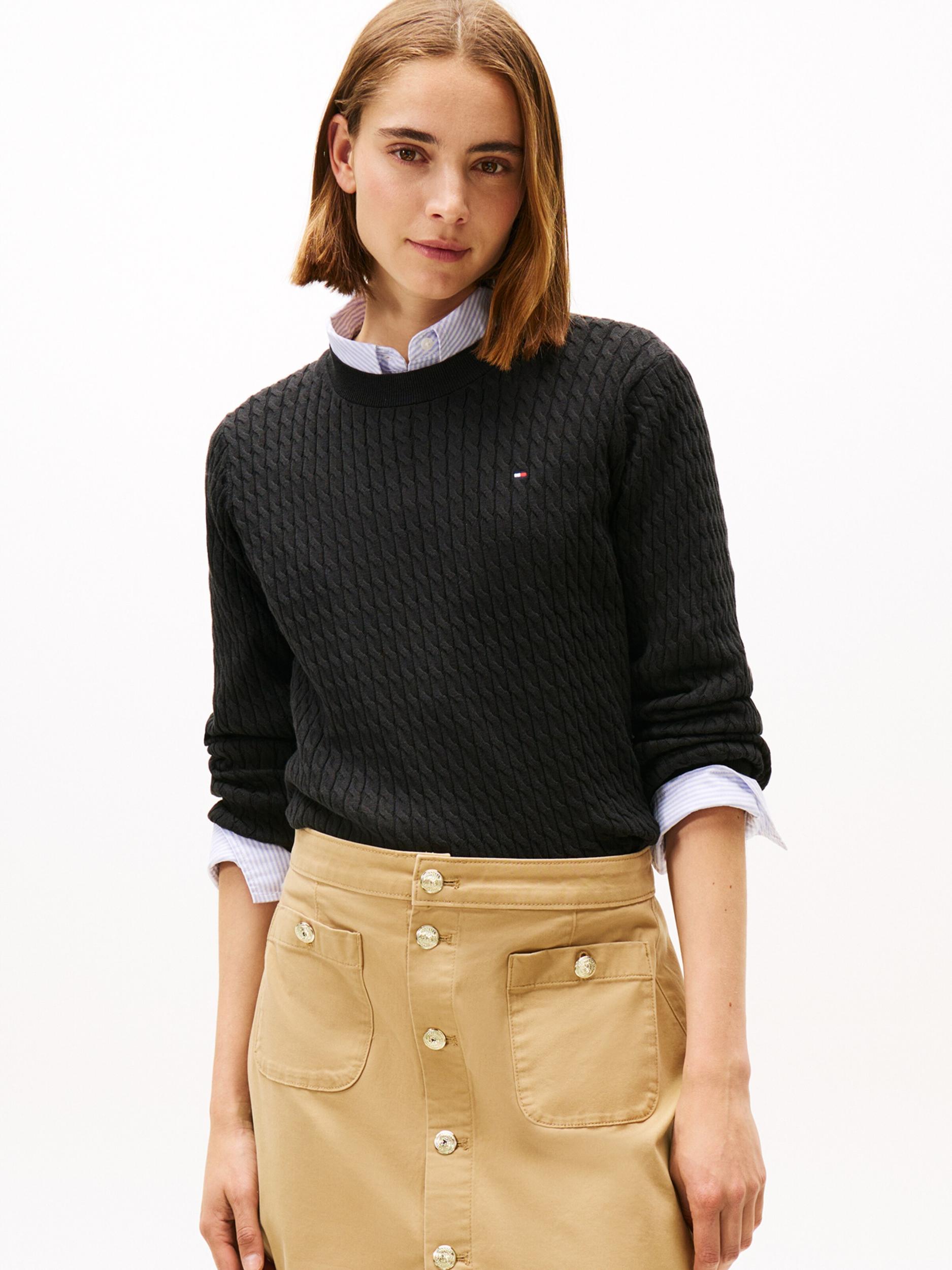 TOMMY HILFIGER Sveter čierna