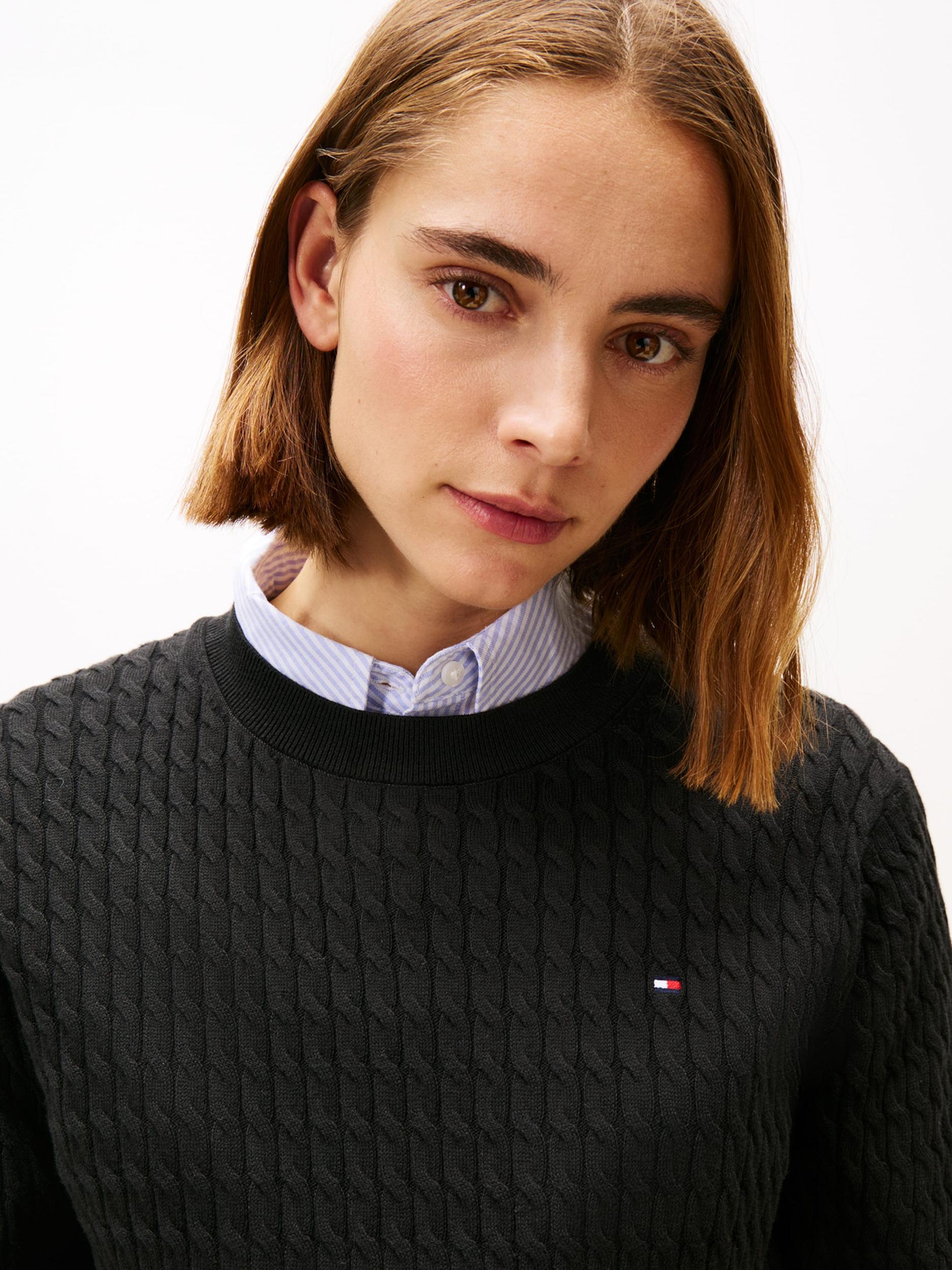 TOMMY HILFIGER Sveter čierna