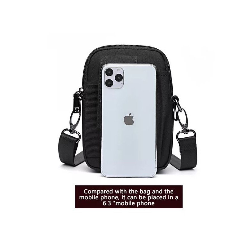 Canvasio Puzdro na opasok vs taška Outdoor Bernini Čierne