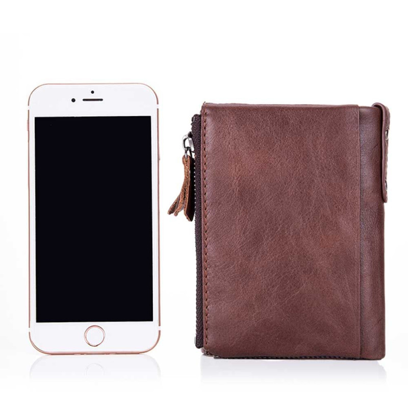 Bullcaptain kožená peňaženka Albuin Hnedá