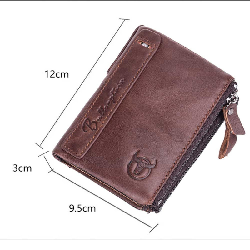 Bullcaptain kožená peňaženka Albuin Hnedá