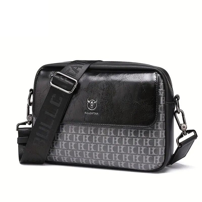 Bullcaptain crossbody taška cez rameno Mateo Čierna 4L