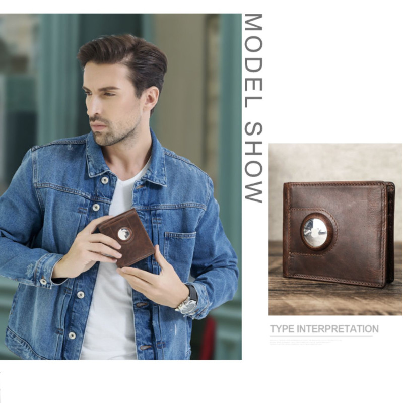 Contacts pánska kožená peňaženka dolárovka Agathon