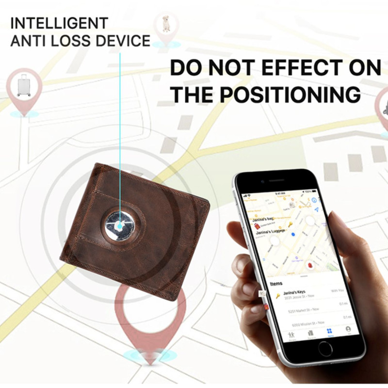 Contacts pánska kožená peňaženka dolárovka Agathon