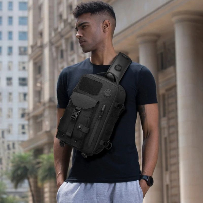 Ozuko pánsky batoh cez rameno Nojus 12L